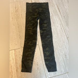 Spanx green camo leggings. Size S